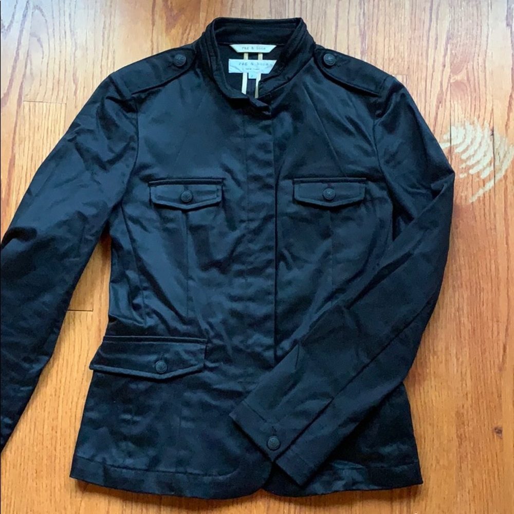 rag & bone black jacket